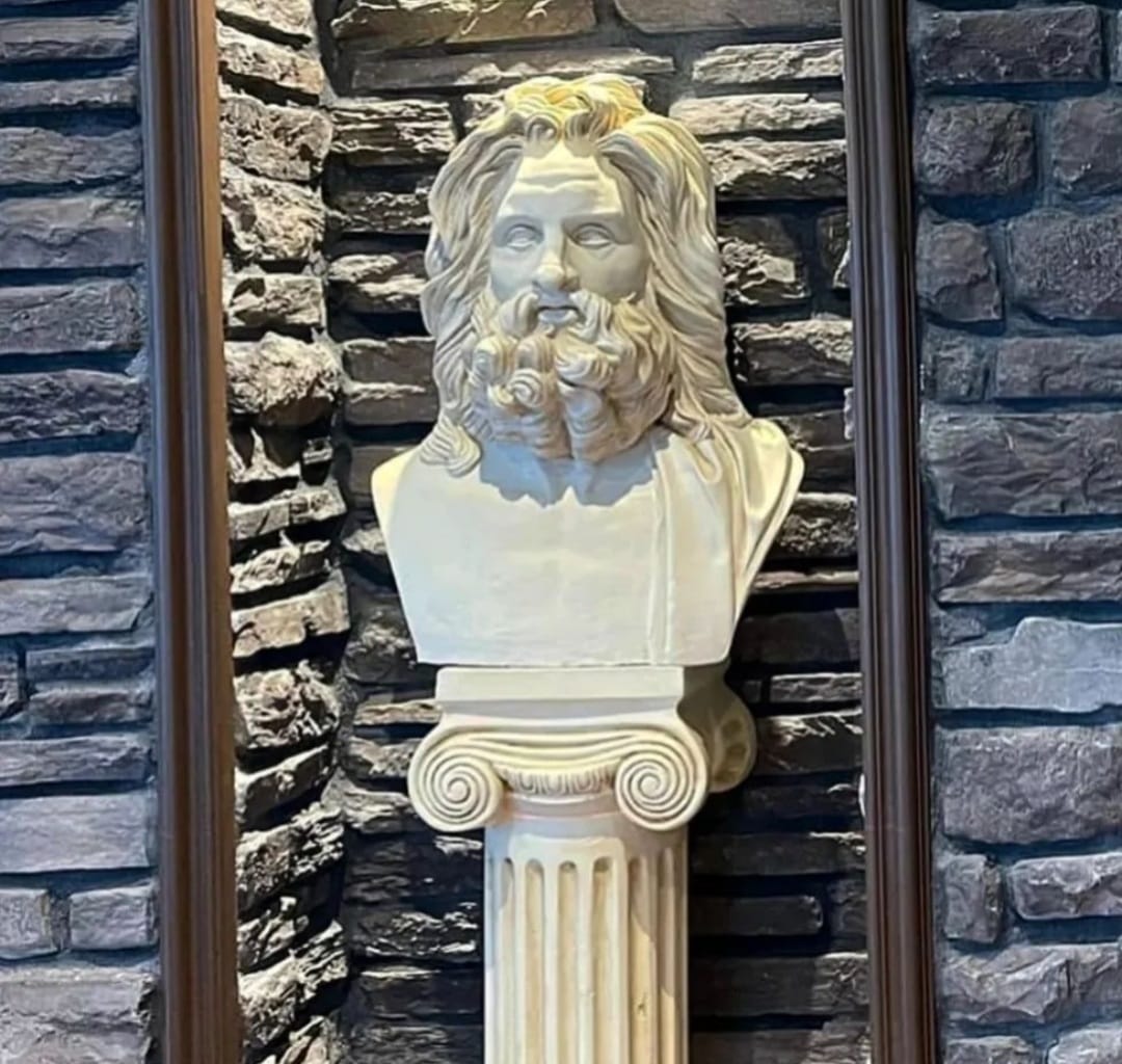 Zeus bust